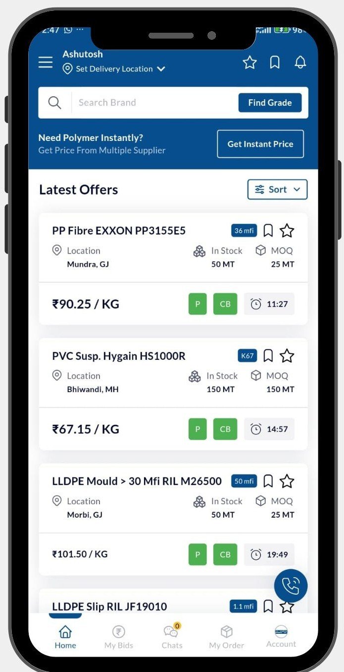 Buyer App Screenshot 1